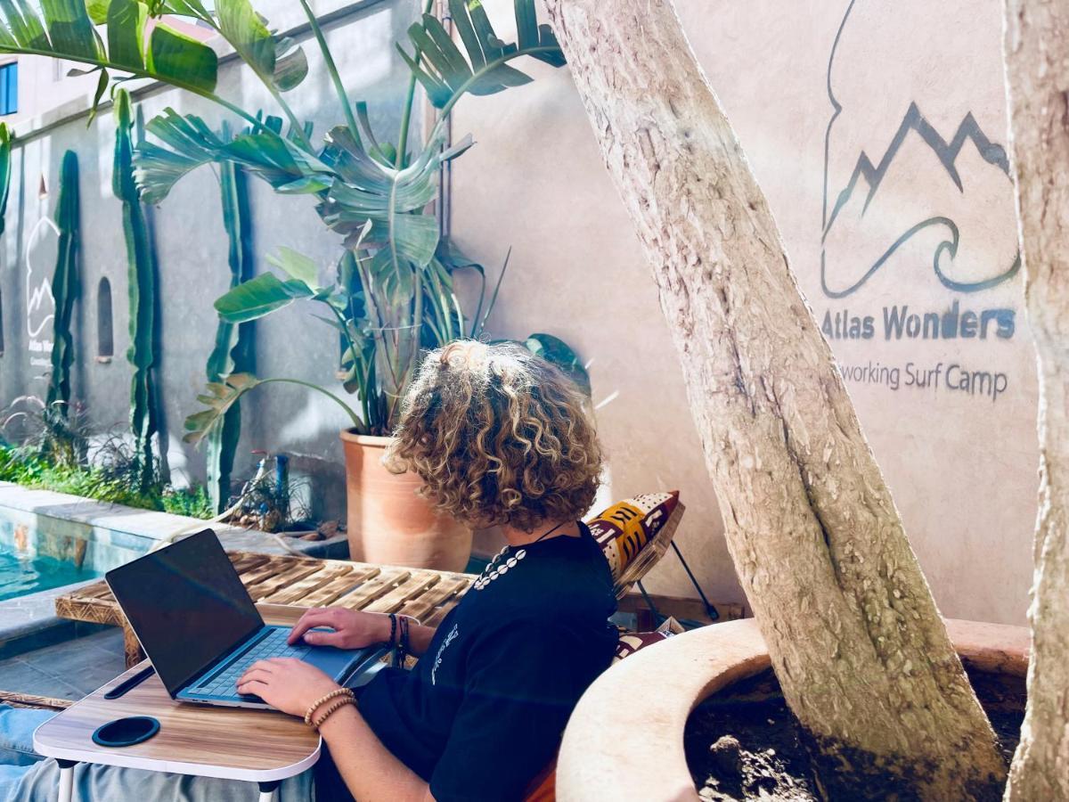 Atlas Wonders Coworking Surf Camp Тагазут Экстерьер фото
